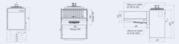 Моноблок среднетемпературный PoiusSar MGM 103 FL